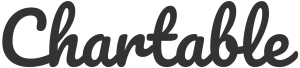 Chartable logo gray or black